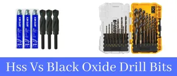 Hss Vs Black Oxide Drill Bits