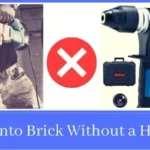 How to Drill into Brick Without a Hammer Drill